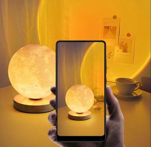 ✨Multi-Functional Moon Lamp