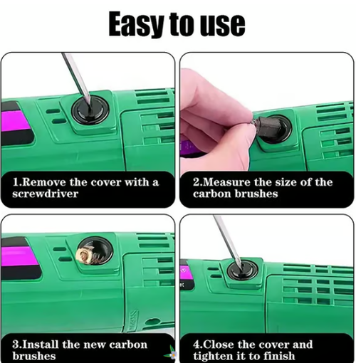 Carbon Brush Set for Electric Tools