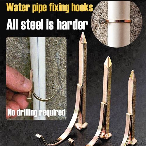 380pcs Water Pipe Fixing Hook Nail