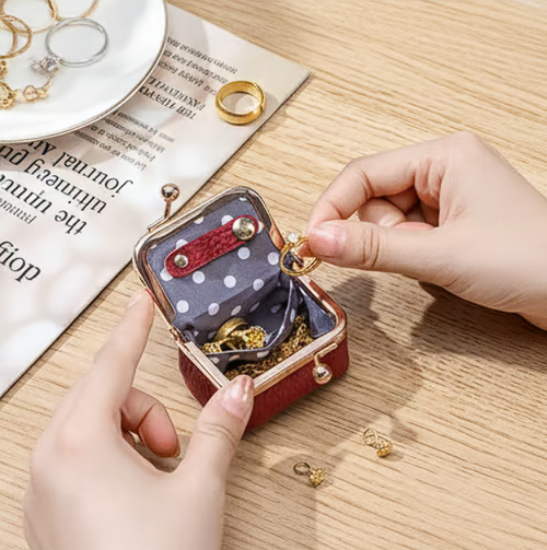 ✨New Arrival✨PU Leather Mini Jewelry Box