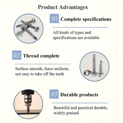 250pcs Outer Hexagonal Screws Kit