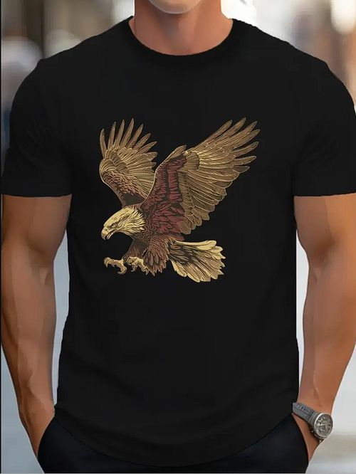Freedom Eagle G500 pure cotton men's T-shirt comfort fit