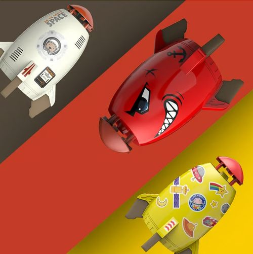 🔥2025 Summer Toy Outdoor Yard Rocket Sprinkler