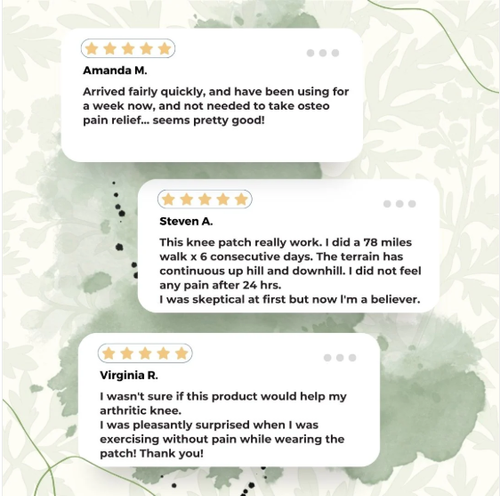 FlexiKnee™️ - Natural Knee Pain Patches.