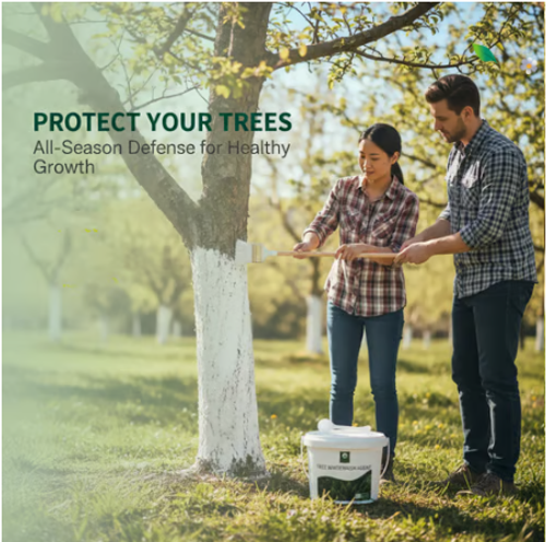 Long-Lasting Tree Whitewash Agent
