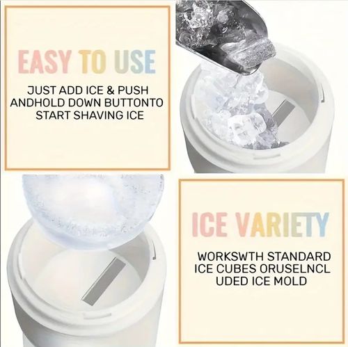 Portable Ice Shaver Machine