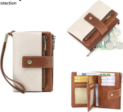 Women's RFID Blocking Leather Wallet