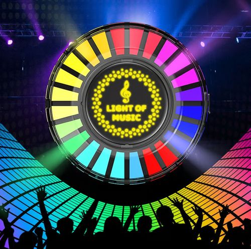 🌈Car RGB LED Rhythm Ambience Light with Voice Control🚗