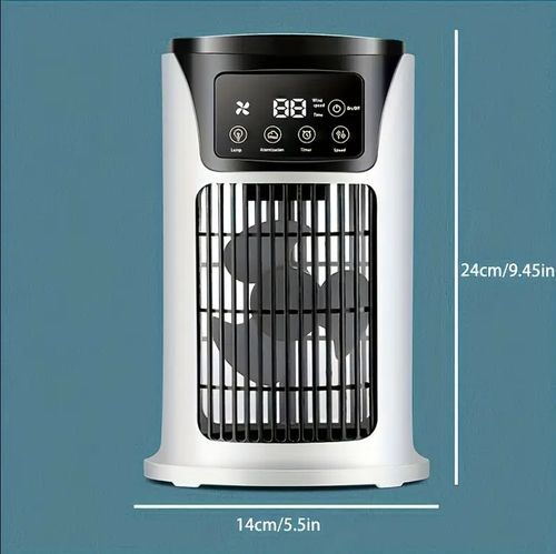 Portable mini water cooling fan