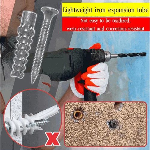 8mm expansion tube + 200 sets of screws