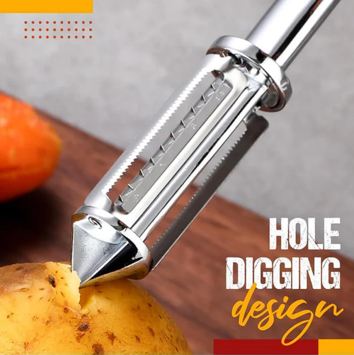 4pcs Multi-function Stainless Steel Peeler