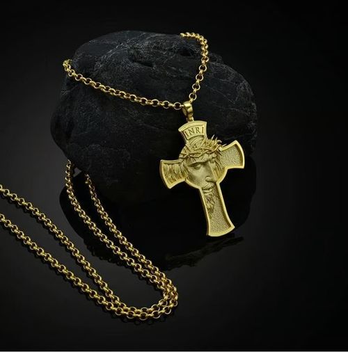 Jesus Christ Crucifix pendant necklace
