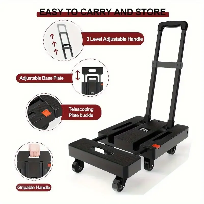 Afrleon Foldable Handcart