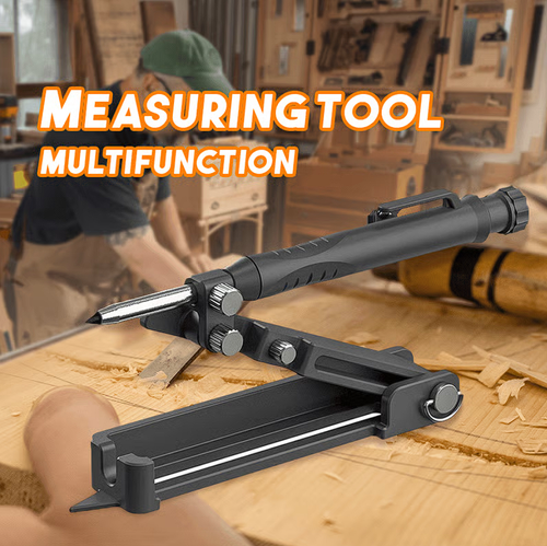 Multifunctional Marking Tool Alloy Base Stand With Pen