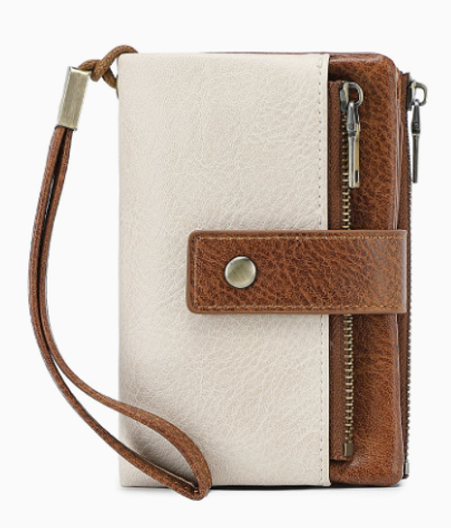 Women's RFID Blocking Leather Wallet