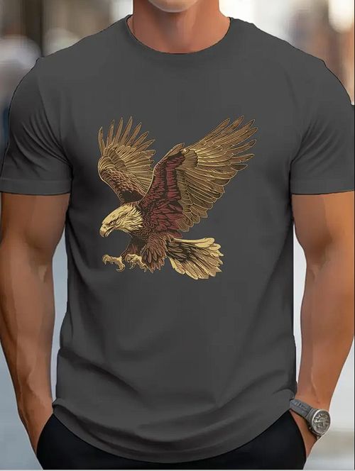 Freedom Eagle G500 pure cotton men's T-shirt comfort fit