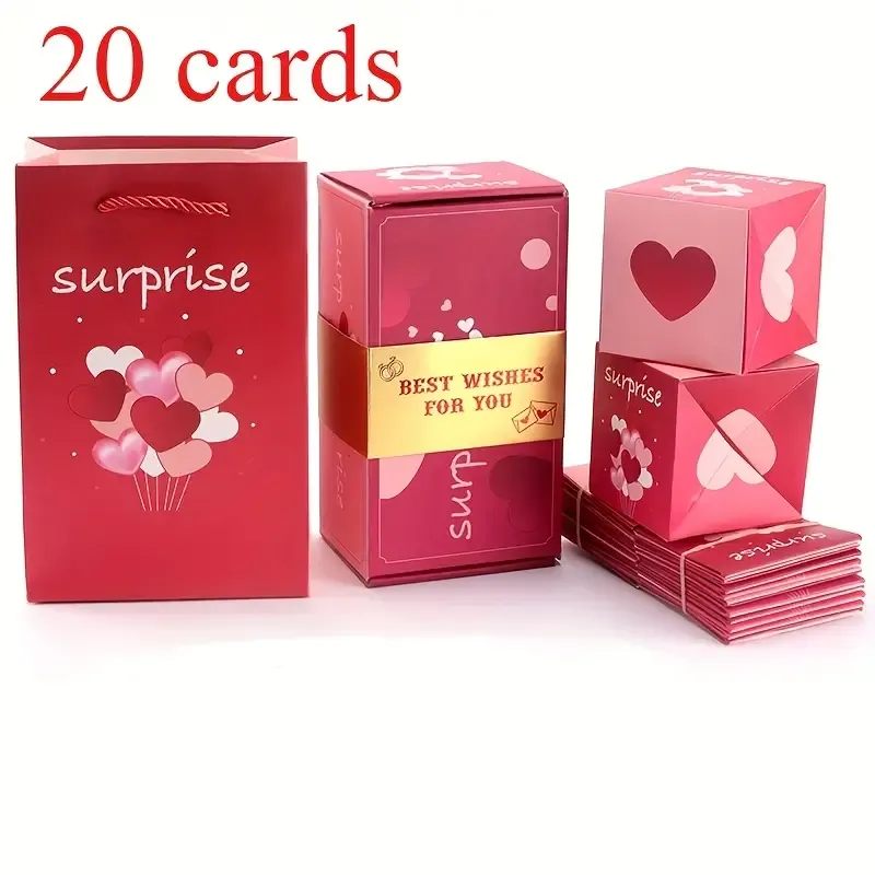 20 Love Cards Surprise Box