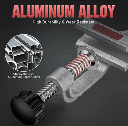 Adjustable Tube Clamp for Welding and Woodworking