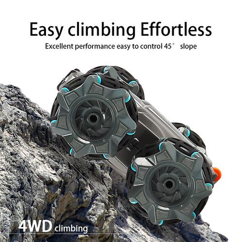 2.4G Remote Control Rolling Stunt Double-sided Car Rotation Charging Light Drift Racing Car