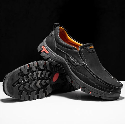 Men's plus size casual shoes soft sole loafers