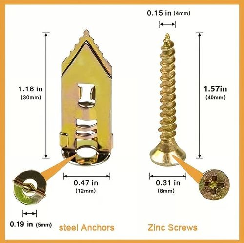 Gypsum board expansion screws 200PCS
