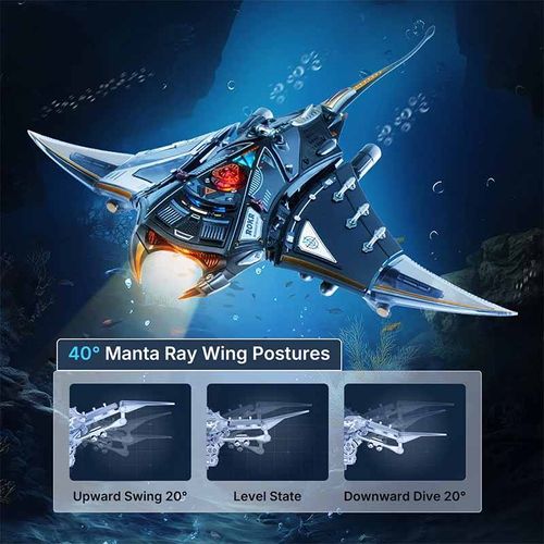 ROKR MI06 Manta Ray Model Kit 3D Plastic Puzzles