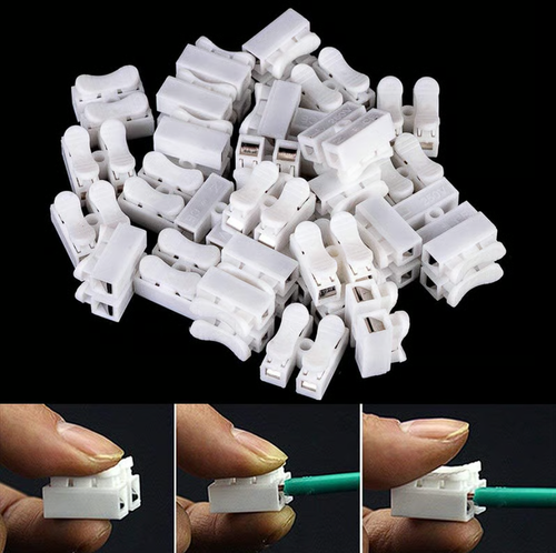 100pcs Push Quick Wire Cable Connector
