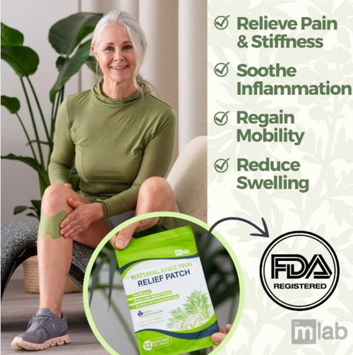 FlexiKnee™️ - Natural Knee Pain Patches.