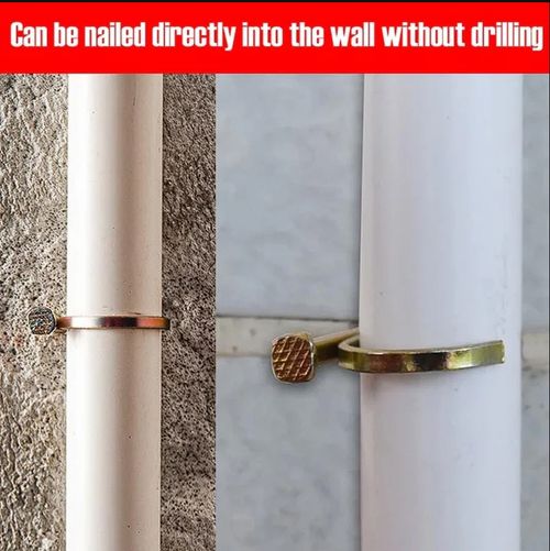 380pcs Water Pipe Fixing Hook Nail