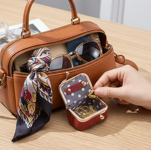 ✨New Arrival✨PU Leather Mini Jewelry Box