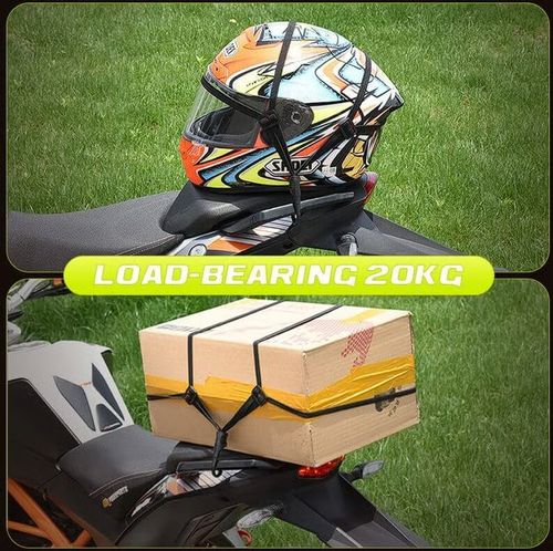 Helmet Rope Highly Elastic Luggage Binding Cord 5pcs