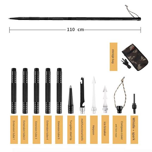 Multifunctional Tactical Hiking Stick