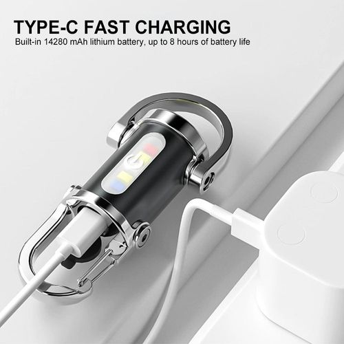 Multifunctional emergency flashlight