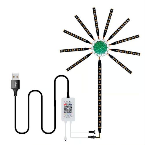 LED fireworks lights
