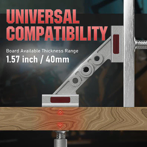 Adjustable Tube Clamp for Welding and Woodworking
