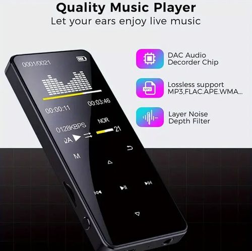 Afrleon 64G Hi-Fi Music Player MP4