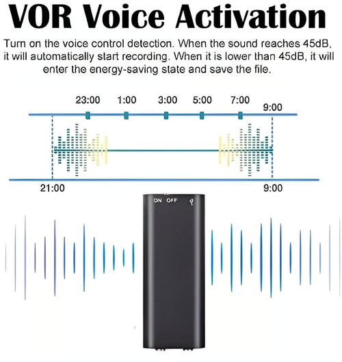 High-Definition Recorder Digital Recording MP3 32GB