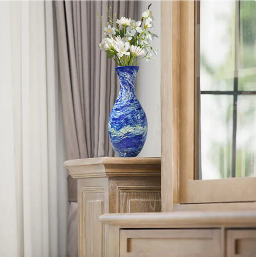 Elegant 3D puzzle vase - Suitable for real flowers