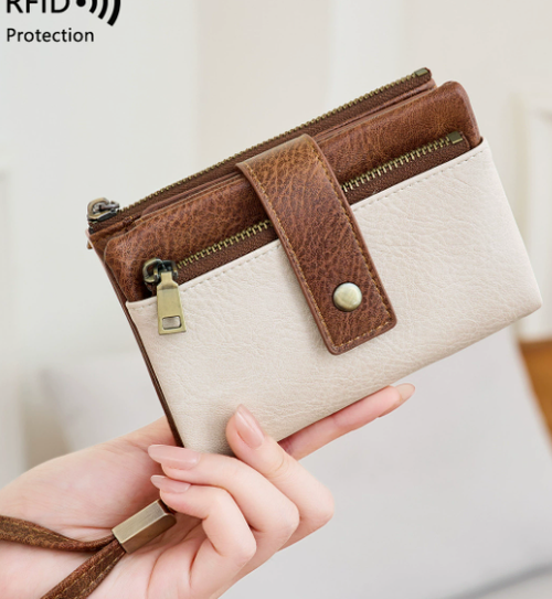 Women's RFID Blocking Leather Wallet