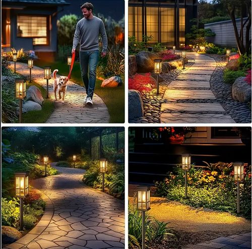 Solar Lights Outdoor(2pcs)