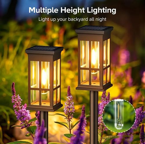 Solar Lights Outdoor(2pcs)