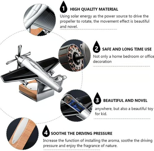 Solar Aircraft With Unique Fragrance