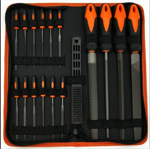 High-quality Carbon Alloy Steel 18pcs File Tool Set with Handbag
