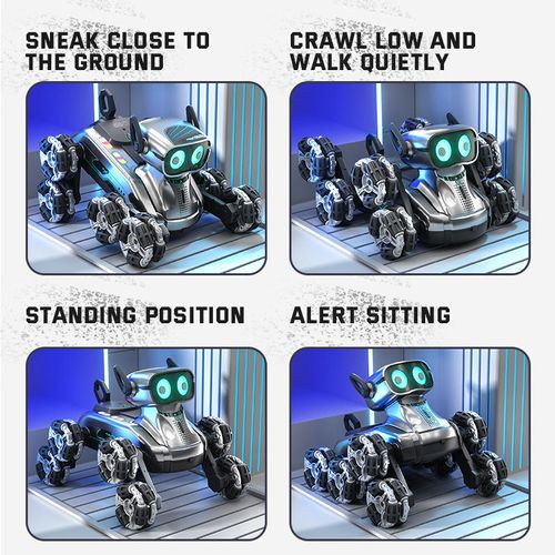 Remote Control Robot Dog Stunt Car