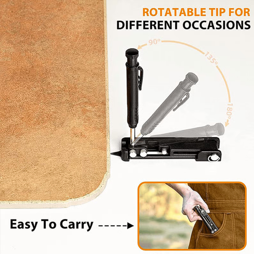 Multifunctional Marking Tool Alloy Base Stand With Pen
