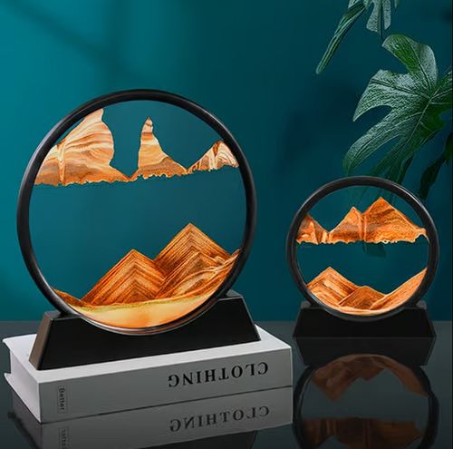 3D Hourglass Deep Sea Sandscape