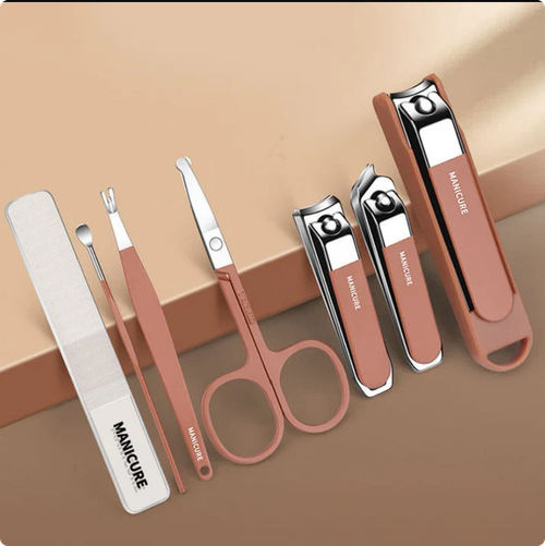 💥Hot Sale✂️Portable 7-PCS Nail Clipper Manicure Set