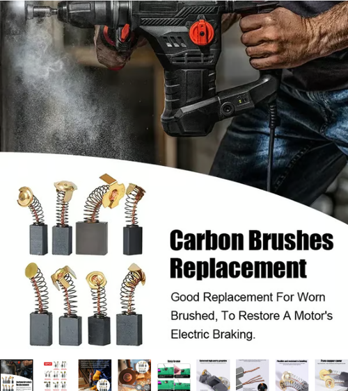 Carbon Brush Set for Electric Tools