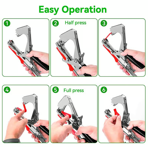 Plant Tying Machine &20 rolls of tape&10000 special nails
