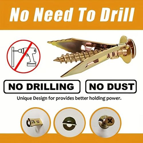 Gypsum board expansion screws 200PCS